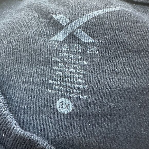 SpaceX Black T-Shirt Dragon Capsule - Men 3X - Picture 5 of 5